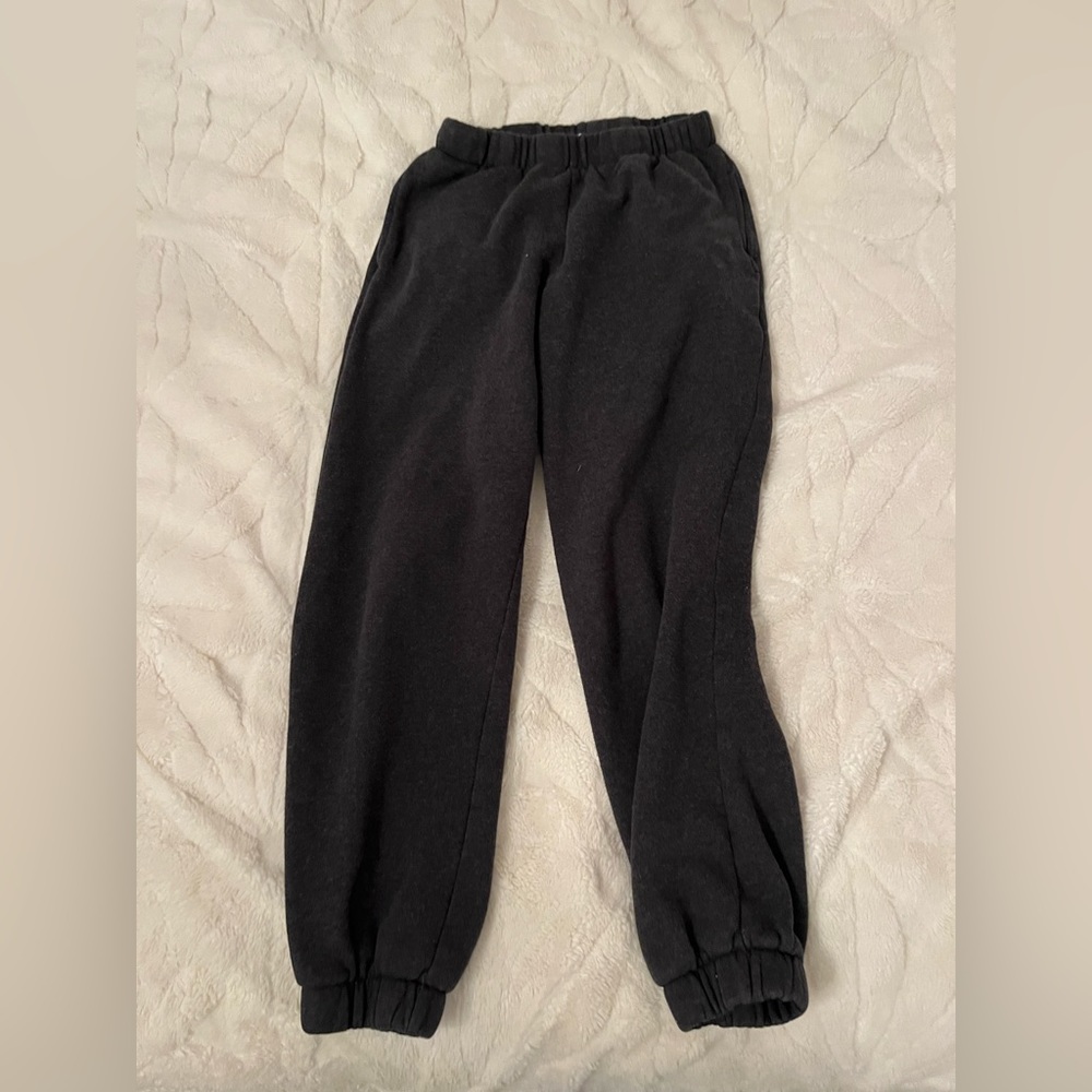 brandy Melville dark grey Rosa sweatpants